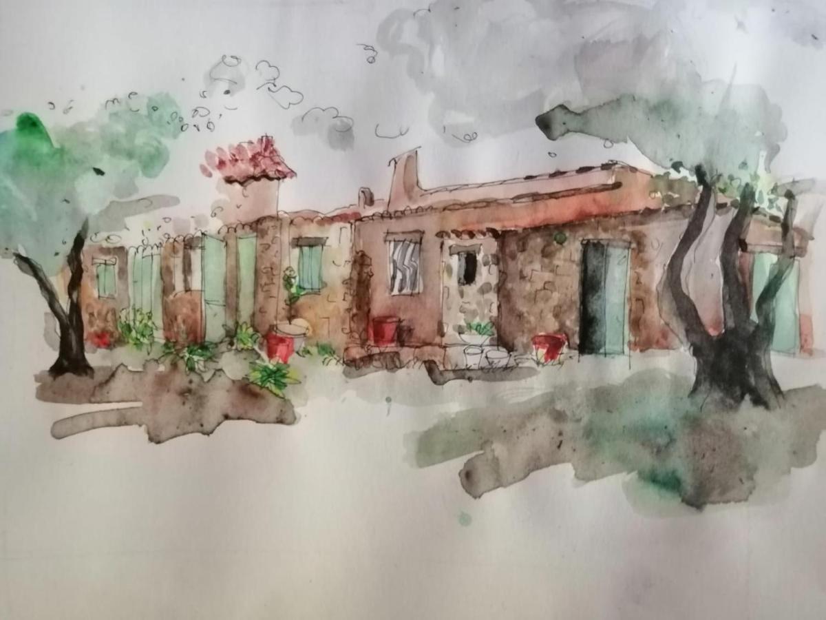 La Rose Des Vents Bed & Breakfast Montauroux Bagian luar foto